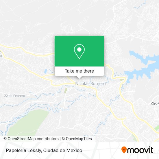 Mapa de Papelería Lessly