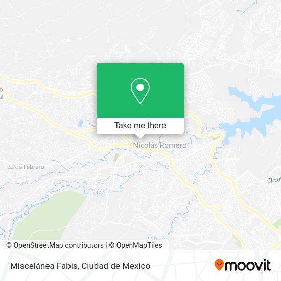 Miscelánea Fabis map