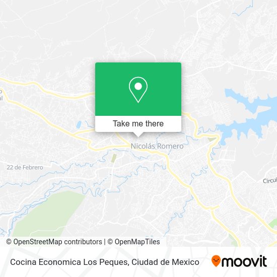 Mapa de Cocina Economica Los Peques