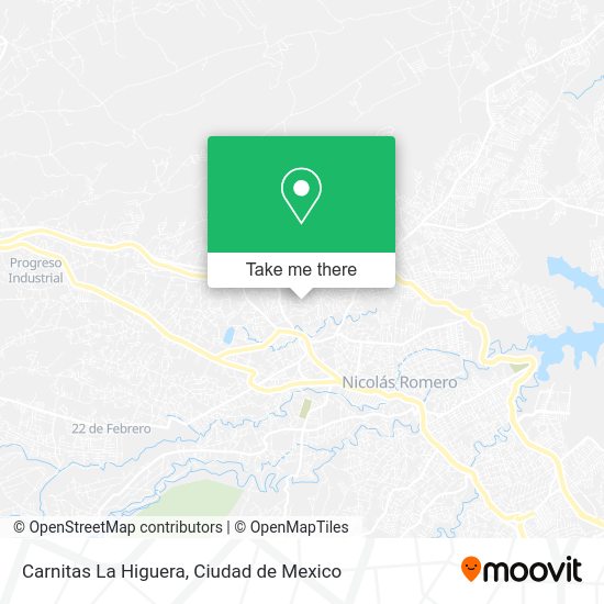 Carnitas La Higuera map