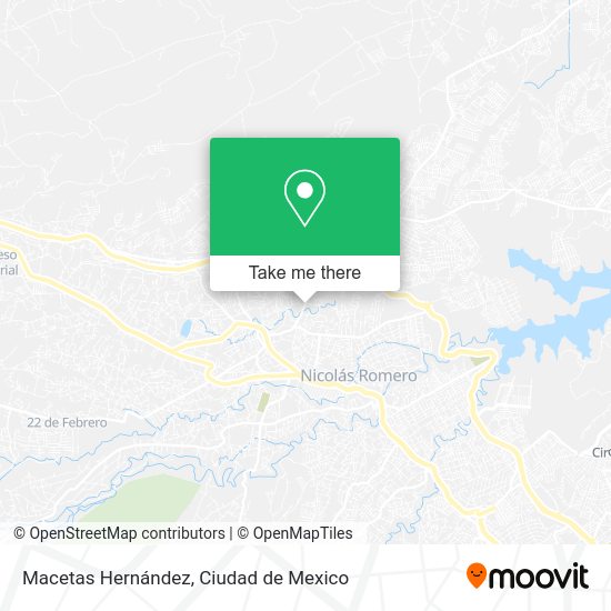 Macetas Hernández map