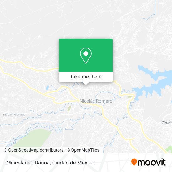 Mapa de Miscelánea Danna