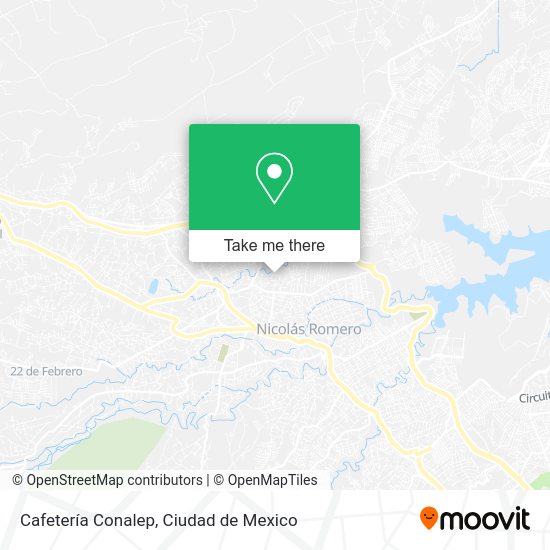 Cafetería Conalep map