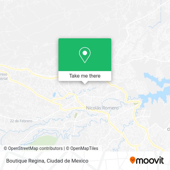 Boutique Regina map