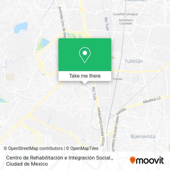 Centro de Rehabilitación e Integración Social. map