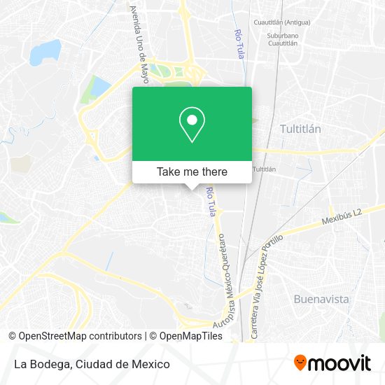 Mapa de La Bodega