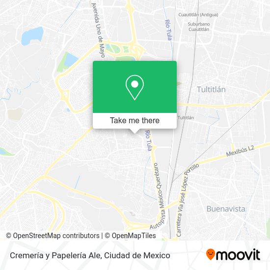 Cremería y Papelería Ale map