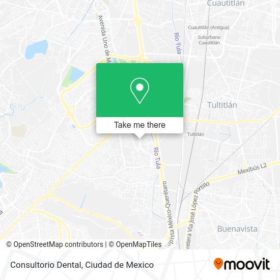 Consultorio Dental map