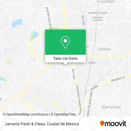 Jarceria Fresh & Clean map
