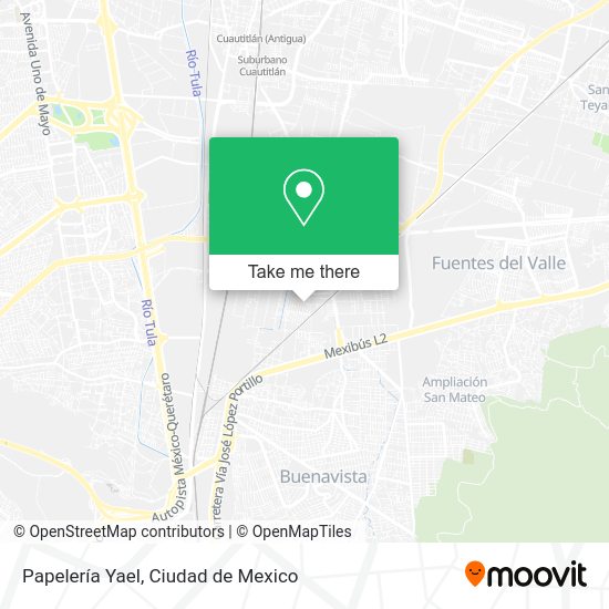 Papelería Yael map