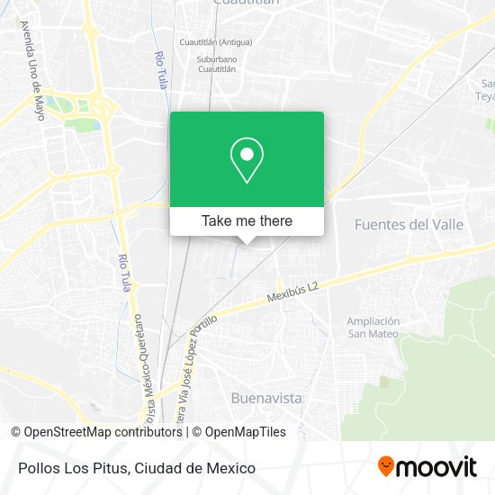 Pollos Los Pitus map