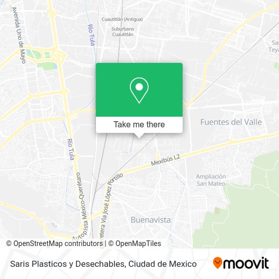 Saris Plasticos y Desechables map