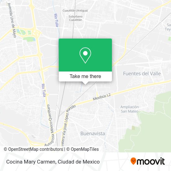 Cocina Mary Carmen map