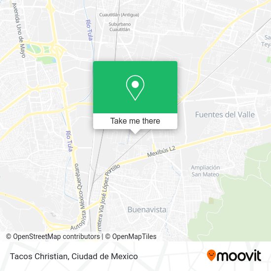 Tacos Christian map