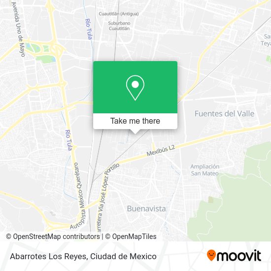 Abarrotes Los Reyes map