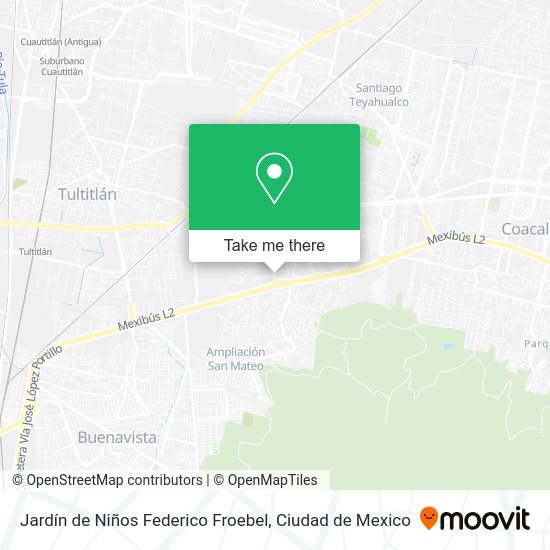 Jardín de Niños Federico Froebel map