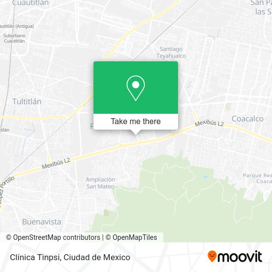 Clínica Tinpsi map