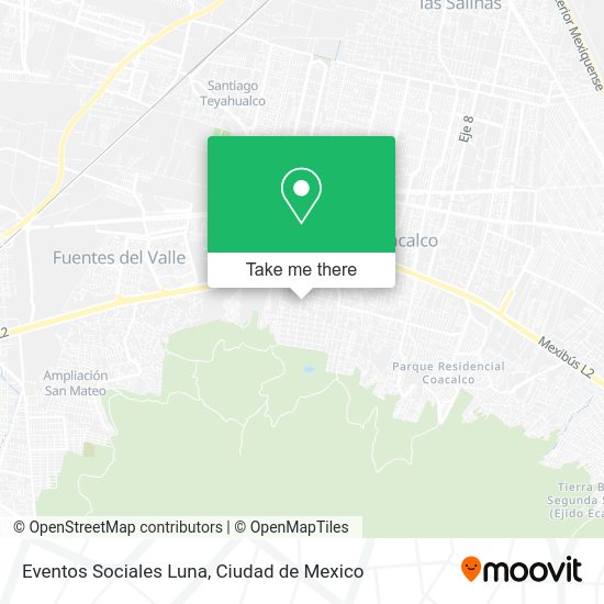 Mapa de Eventos Sociales Luna