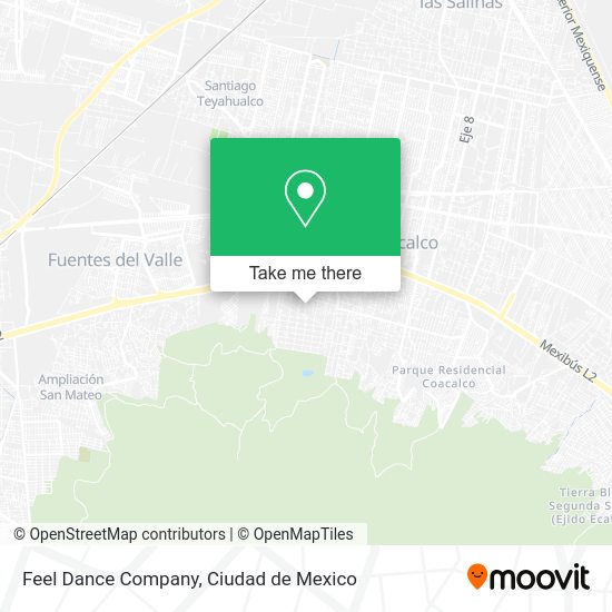 Feel Dance Company map