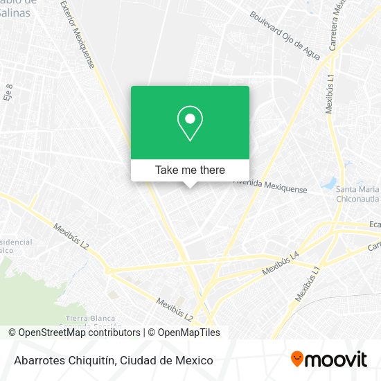 Abarrotes Chiquitín map
