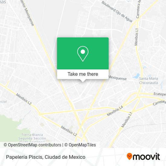 Mapa de Papelería Piscis