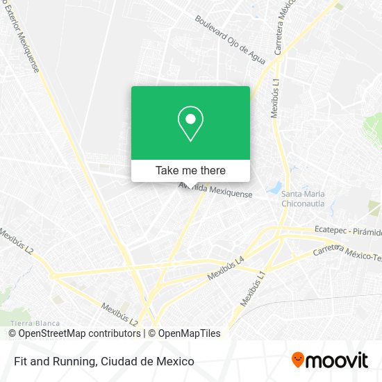Mapa de Fit and Running