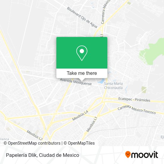 Mapa de Papelería Dlik