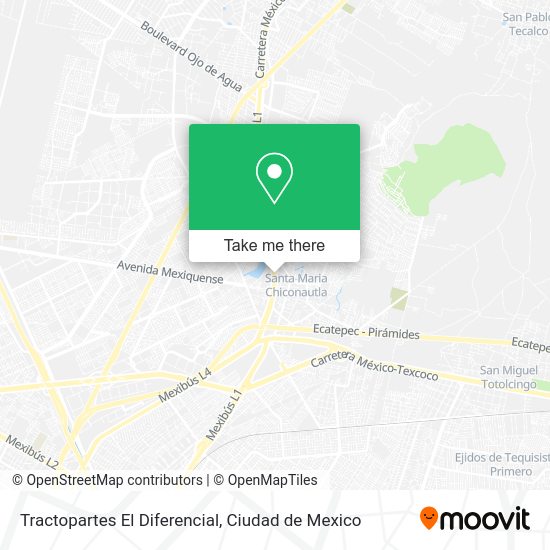 Tractopartes El Diferencial map