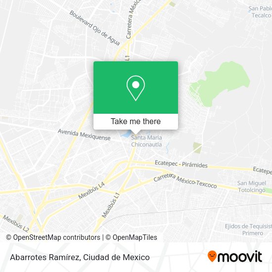 Abarrotes Ramírez map
