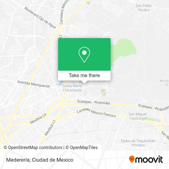 Mederería map
