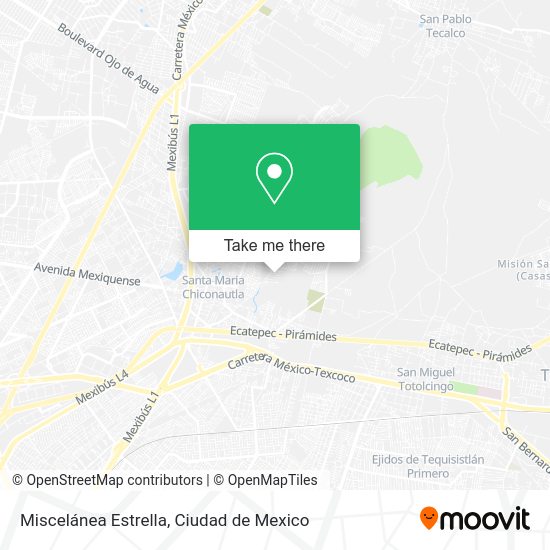 Miscelánea Estrella map