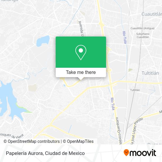 Papelería Aurora map
