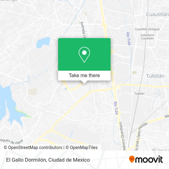 Mapa de El Gallo Dormilón