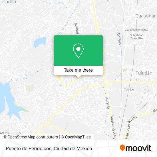 Mapa de Puesto de Periodicos