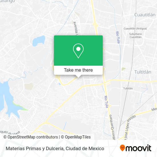 Mapa de Materias Primas y Dulcería
