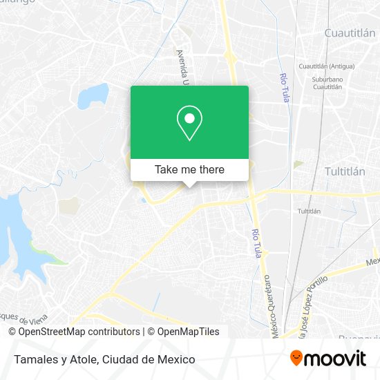 Mapa de Tamales y Atole