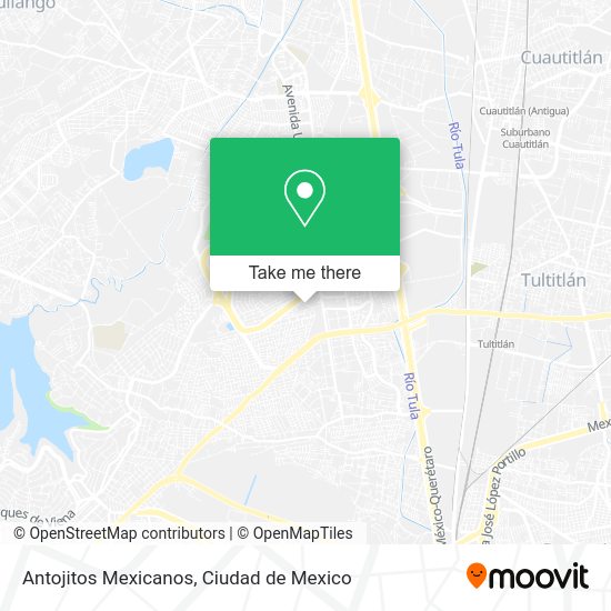 Antojitos Mexicanos map