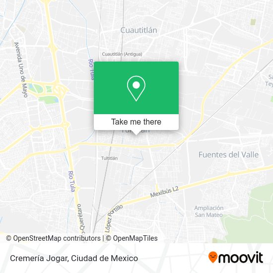 Cremería Jogar map