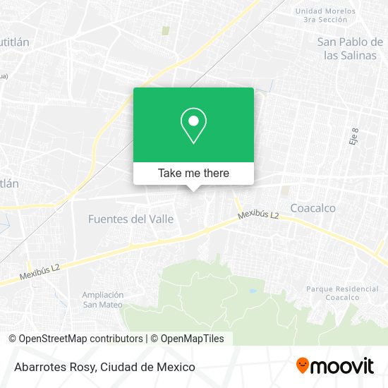 Mapa de Abarrotes Rosy