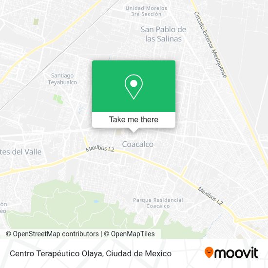 Centro Terapéutico Olaya map