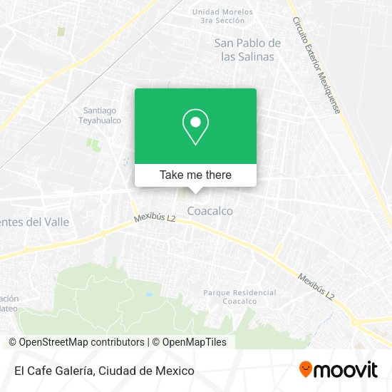 El Cafe Galería map