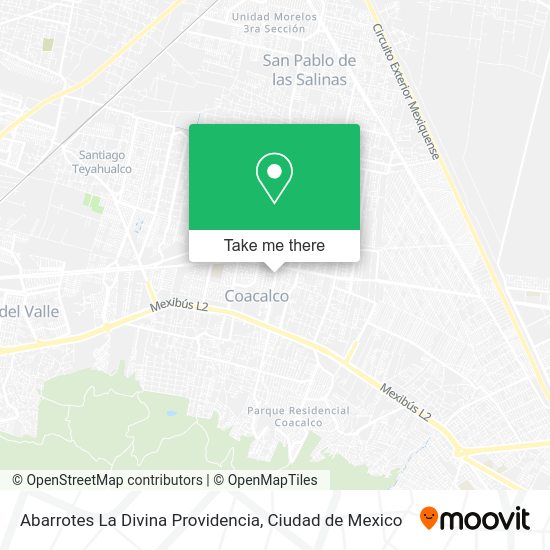 Abarrotes La Divina Providencia map