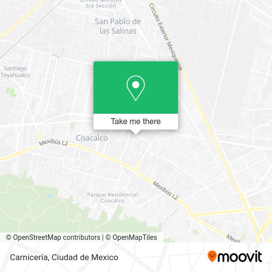 Carnicería map
