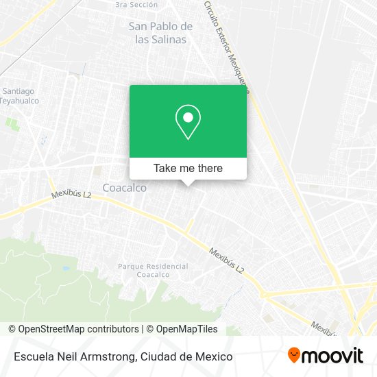 Escuela Neil Armstrong map