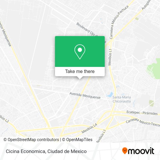 Mapa de Cicina Economica