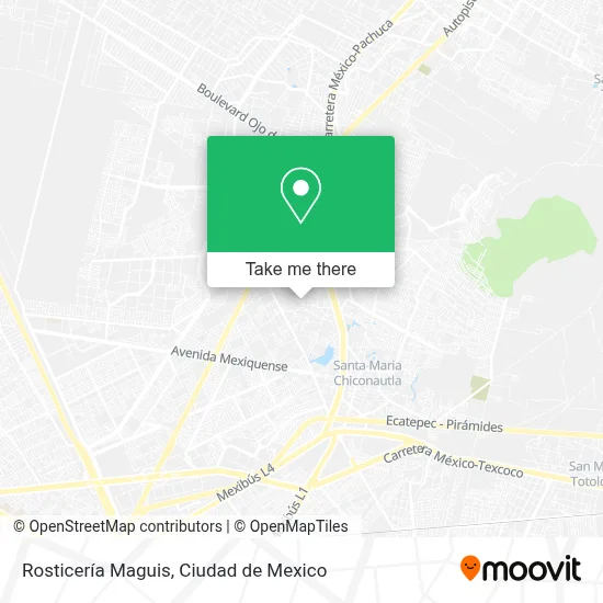 Rosticería Maguis map