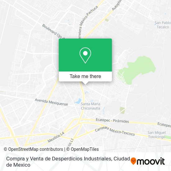Compra y Venta de Desperdicios Industriales map