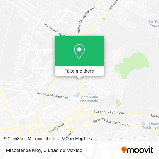 Miscelánea Moy map