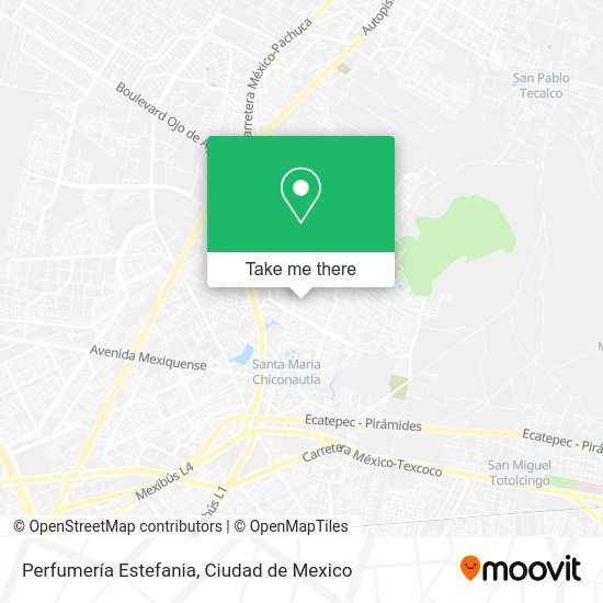 Mapa de Perfumería Estefania