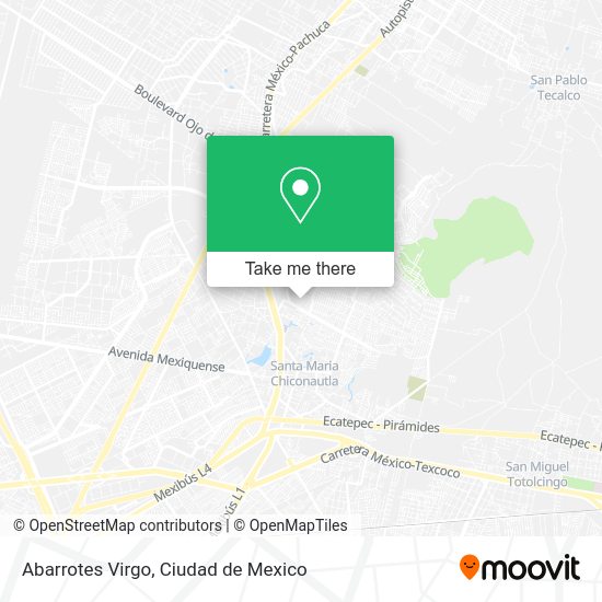 Abarrotes Virgo map
